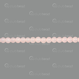 1102-6214-0669 - Glass Bead Round 6mm Peach Opal String 32in 1102-6214-0669,montreal, quebec, canada, beads, wholesale