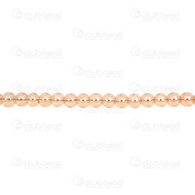 1102-6214-0697 - Glass Pressed Bead Round 6mm Silver Champagne Luster 55pcs String 1102-6214-0697,chams,montreal, quebec, canada, beads, wholesale