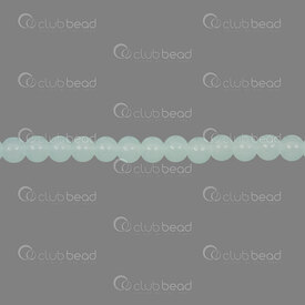 1102-6214-06981 - Bille de Verre Pressé Rond 6mm Aqua Extra Pale Corde de 30po (approx. 115pcs) 1102-6214-06981,130,montreal, quebec, canada, beads, wholesale