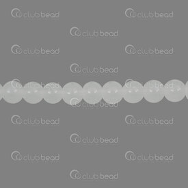 1102-6214-0807 - Bille de Verre Pressé Rond 8mm Jade Blanc Corde de 32 pouces (approx. 95pcs) 1102-6214-0807,jade blanc,montreal, quebec, canada, beads, wholesale