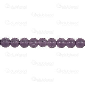 1102-6214-0821 - Glass Pressed Bead Round 8mm Amethyst Transparent 30in String 1102-6214-0821,Beads,Glass,Round,Bead,Glass,Glass Pressed,8MM,Round,Round,Mauve,Amethyst,Transparent,China,42pcs String,montreal, quebec, canada, beads, wholesale