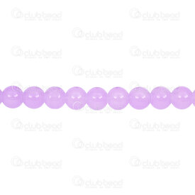 1102-6214-0829 - Glass Bead Round 8mm Fuchsia Purple Glossy 32in String (app95pcs) 1102-6214-0829,fuchsia,montreal, quebec, canada, beads, wholesale
