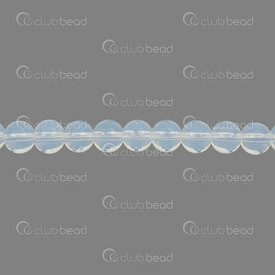 1102-6214-0861 - Glass Bead Round 8mm Opal String 30\" (approx.85pcs) 1102-6214-0861,Opales,montreal, quebec, canada, beads, wholesale