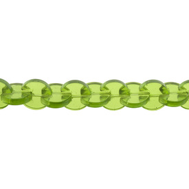 *1102-9201-163 - Glass Bead Free Form 12MM Lime App. 13'' String *1102-9201-163,montreal, quebec, canada, beads, wholesale