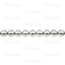 1103-0499-0801 - Acryliic Bead Round 8mm Silver (approx. 120pcs) 1mm hole !Limited Quantity! 1String 1103-0499-0801,A,montreal, quebec, canada, beads, wholesale