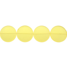 *1106-0450-05 - Resin Bead Coin 20MM Yellow 16'' String *1106-0450-05,Clearance by Category,Resin,Bead,Resin,20MM,Round,Coin,Yellow,Yellow,China,16'' String,montreal, quebec, canada, beads, wholesale