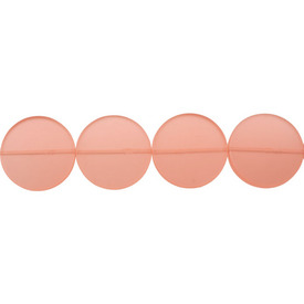 *1106-0451-03 - Resin Bead Coin 30MM Pink 16'' String *1106-0451-03,Beads,Resin,Bead,Resin,30MM,Round,Coin,Pink,Pink,China,16'' String,montreal, quebec, canada, beads, wholesale