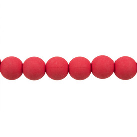 *DB-1106-0511-03 - Plastic Bead Bubble Gum Round 20MM Matt Red 16'' String *DB-1106-0511-03,Beads,Plastic,Bubble Gum,Bead,Bubble Gum,Plastic,20MM,Round,Round,Red,Red,Matt,China,Dollar Bead,montreal, quebec, canada, beads, wholesale