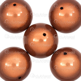 *A-1106-08155 - Plastic Bead Round 25MM Chocolate Miracle 6pcs *A-1106-08155,Beads,Plastic,Plastic,25MM,Bead,Plastic,Plastic,25MM,Round,Round,Brown,Chocolate,Miracle,China,montreal, quebec, canada, beads, wholesale