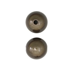 1106-08157 - Plastic Bead Round 25MM Light Grey Miracle 6pcs 1106-08157,Beads,Plastic,Miracle,montreal, quebec, canada, beads, wholesale
