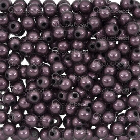1106-0859-0611 - Plastic Bead Round 6MM Grape Miracle 250pcs 1106-0859-0611,Beads,Plastic,Miracle,montreal, quebec, canada, beads, wholesale