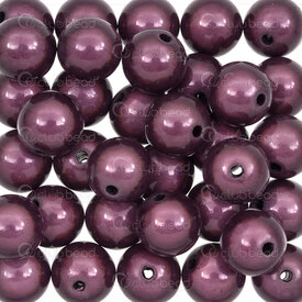 1106-0859-1211 - Plastic Bead Round 12MM Grape Miracle 50pcs 1106-0859-1211,Beads,Plastic,Miracle,montreal, quebec, canada, beads, wholesale