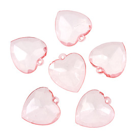 *DB-1106-9014-155 - Plastic Bead Heart 18X20MM Neon Pink 1 Loop 40pcs *DB-1106-9014-155,Beads,Plastic,18X20MM,Bead,Plastic,Plastic,18X20MM,Heart,Heart,Pink,Pink,Neon,1 Loop,Dollar Bead,montreal, quebec, canada, beads, wholesale
