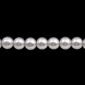 1107-0900-15 - Glass Bead Pearl Round 4MM Light Pink 16'' String 1107-0900-15,montreal, quebec, canada, beads, wholesale