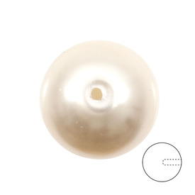 *DB-1107-0922-05 - Plastic Bead Round Half drilled 10mm Pearl Peach 1.2mm Hole 12pcs *DB-1107-0922-05,Beads,Plastic,Bead,Plastic,Plastic,10mm,Round,Round,Half drilled,Beige,Peach,Pearl,1.2mm Hole,China,montreal, quebec, canada, beads, wholesale