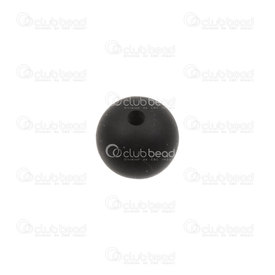 1108-0101-0927 - Silicone Chew Bead Round 9mm Black 20pcs for Teething Jewelry 1108-0101-0927,1108-0101,montreal, quebec, canada, beads, wholesale