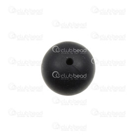 1108-0101-1227 - Silicone Chew Bead Round 12mm Black 20pcs for Teething Jewelry 1108-0101-1227,1108-0101,montreal, quebec, canada, beads, wholesale