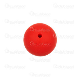 1108-0101-1925 - Silicone Chew Bead Round 19mm Red 10pcs for Teething Jewelry 1108-0101-1925,montreal, quebec, canada, beads, wholesale