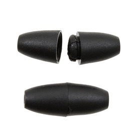 1108-0300-07 - Plastic Safe clasp Oval 8X19MM Black Ideal for chew beads jewelry 5pcs 1108-0300-07,For teething jewelry,Clip,Plastic,Safe clasp,For teething jewelry,Oval,8X19MM,Black,Black,Plastic,5pcs,China,Ideal for chew beads jewelry,montreal, quebec, canada, beads, wholesale