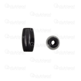 1109-0301 - Bone Bead Tube Oval Black 0.5" 50pcs 1109-0301,Beads,Bone,montreal, quebec, canada, beads, wholesale
