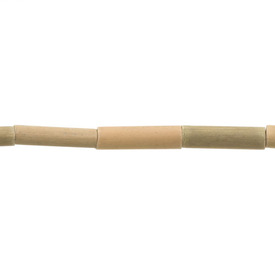 *1110-0305-01 - Bamboo Bead Cylinder 4.5X20MM Natural 16'' String Philippines *1110-0305-01,Bead,Natural,Bamboo,4.5X20MM,Cylinder,Cylinder,Beige,Natural,Philippines,16'' String,montreal, quebec, canada, beads, wholesale