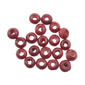 *1110-2005 - Wood Bead Round 4MM Red 1 Bag 90gr *1110-2005,Beads,Wood,Dyed,4mm,Bead,Wood,Wood,4mm,Round,Round,Red,Red,China,1 Box,montreal, quebec, canada, beads, wholesale