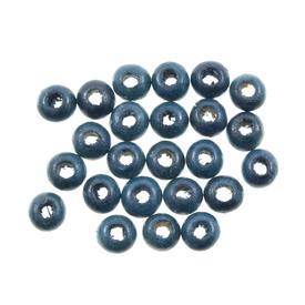 1110-2017-SAC - Wood Bead Round 4MM Light Blue approx.3000pcs 1110-2017-SAC,Beads,Wood,Dyed,montreal, quebec, canada, beads, wholesale