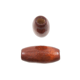 1110-2155-SAC - Wood Bead Rice 7X15MM Mahogany 90gr 1110-2155-SAC,ACA,montreal, quebec, canada, beads, wholesale