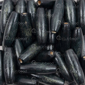 1110-2169-SAC - Wood Bead Rice 8X22MM Navy 90gr 1110-2169-SAC,Bille De Bois Grain De Riz,montreal, quebec, canada, beads, wholesale