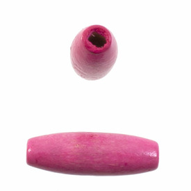 1110-2173-SAC - Bille de Bois Grain de Riz 8X22MM Rose 1 Boîte  (App. 180pcs) 1110-2173-SAC,Billes,Bois,Teint,18,montreal, quebec, canada, beads, wholesale