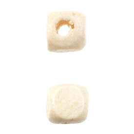1110-2191-SAC - Wood Bead Cube 5MM White 90gr 1110-2191-SAC,Billes de bois blanc,montreal, quebec, canada, beads, wholesale