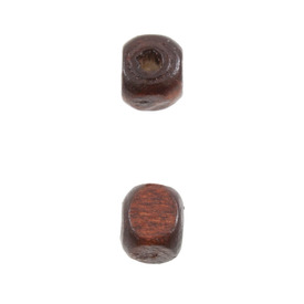 1110-2195-SAC - Bille de Bois Cube 5MM Acajou 90gr 1110-2195-SAC,ACA,montreal, quebec, canada, beads, wholesale