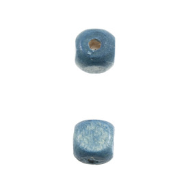 1110-2197-SAC - Bille de Bois Cube 5MM Bleu Pâle 1 Boîte  (App. 1200pcs) 1110-2197-SAC,Blue cube beads,montreal, quebec, canada, beads, wholesale