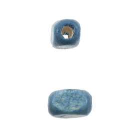 *1110-2217 - Wood Bead Rectangle 5X8MM Light Blue 1 Bag 90gr *1110-2217,Beads,Wood,Dyed,5X8MM,Bead,Wood,Wood,5X8MM,Square,Rectangle,Blue,Blue,Light,China,montreal, quebec, canada, beads, wholesale