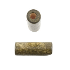 1110-2299-SAC - Wood Bead Cylinder 6X16MM Olive 90gr 1110-2299-SAC,olives,montreal, quebec, canada, beads, wholesale