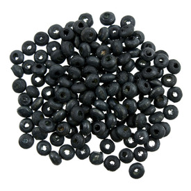 1110-2329-SAC - Wood Bead Disk 2X4MM Navy 90gr 1110-2329-SAC,Bille marine,montreal, quebec, canada, beads, wholesale