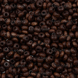 1110-240150-0503 - Wood Bead Oval Spacer 5x3mm Dark Brown 1.2mm hole 1bag 90gr (app 2000pcs) 1110-240150-0503,Beads,Wood,Other,montreal, quebec, canada, beads, wholesale