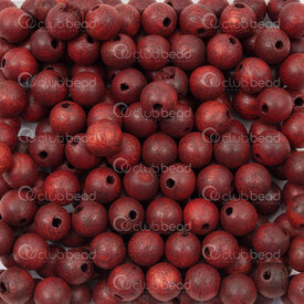 1110-241001-06021 - Bois Bille Rond Santal Rouge Fonce 6mm 1sac 90gr 1110-241001-06021,1110,montreal, quebec, canada, beads, wholesale