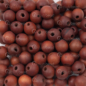 1110-241001-08021 - Bois Bille Rond Santal Rouge Fonce 8mm 1sac 100gr (approx.340pcs) 1110-241001-08021,Billes,Bois,montreal, quebec, canada, beads, wholesale