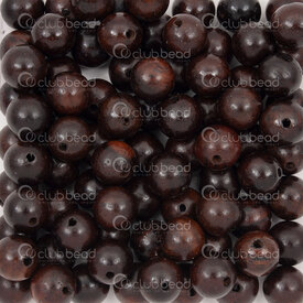 1110-241001-0807 - Bois Bille Rond Monzo 8mm 1sac 90gr 1110-241001-0807,montreal, quebec, canada, beads, wholesale