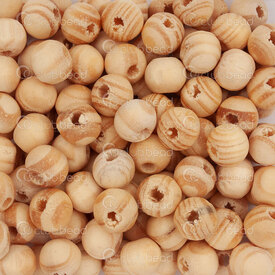 1110-241001-08N3 - Wood Bead Round Pine 8mm Natural Unvarnished 2mm Hole 70g 1110-241001-08N3,Beads,8MM,Bead,Natural,Wood,8MM,Round,Round,Pine,Beige,Natural,Unvarnished,2mm Hole,China,montreal, quebec, canada, beads, wholesale