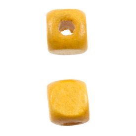1110-2547-SAC - Wood Bead Cube 8MM Yellow 90gr 1110-2547-SAC,cube de bois,montreal, quebec, canada, beads, wholesale