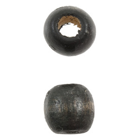 1110-2729-SAC - Wood Bead Barrel 12MM Navy 90gr 1110-2729-SAC,Bille marine,montreal, quebec, canada, beads, wholesale