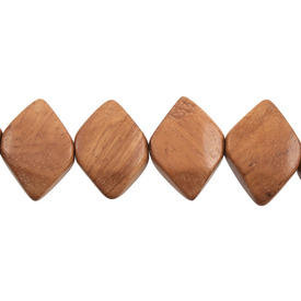 1110-6026-03 - Wood Bead Bayong Free Form 17X28MM 16'' String Philippines 1110-6026-03,Beads,Wood,Exotic,Bead,Bayong,Wood,Wood,17X28MM,Free Form,Brown,Philippines,16'' String,montreal, quebec, canada, beads, wholesale