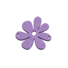*DB-1110-8001-01 - Wood Bead Flower 30MM Light Purple 2 Holes 10pcs *DB-1110-8001-01,Beads,Wood,Flower,Bead,Wood,Wood,30MM,Flower,Flower,Mauve,Purple,Light,2 Holes,China,montreal, quebec, canada, beads, wholesale