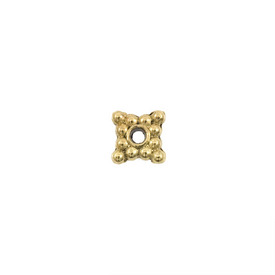 1111-0303-GL - Metal Bead Spacer Daisy Square 2X6MM Antique Gold 100pcs 1111-0303-GL,Beads,100pcs,2X6MM,Bead,Spacer,Metal,Metal,2X6MM,Square,Daisy,Square,Gold,Antique,China,montreal, quebec, canada, beads, wholesale
