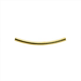 1111-0411 - Metal Bead Tube Curved 22MM Gold 100pcs 1111-0411,Clearance by Category,Metal,100pcs,Bead,Metal,Metal,22MM,Cylinder,Tube,Curved,Gold,China,100pcs,montreal, quebec, canada, beads, wholesale