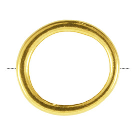 1111-0811-GL - Metal Bead Ring Irregular Circle 12MM Gold With Hole 50pcs 1111-0811-GL,Bead,Ring,Metal,Metal,12mm,Round,Irregular Circle,Gold,With Hole,China,50pcs,montreal, quebec, canada, beads, wholesale