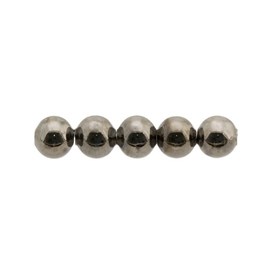 1111-0905-BN - Metal Bead Round 5MM Black Nickel Nickel Free 200pcs 1111-0905-BN,Beads,200pcs,5mm,Bead,Metal,Metal,5mm,Round,Round,Grey,Black Nickel,Nickel Free,China,200pcs,montreal, quebec, canada, beads, wholesale