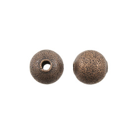 1111-0921-OXCO - Metal Bead Round Stardust 6MM Antique Copper Nickel Free 100pcs 1111-0921-OXCO,Beads,Metal,Stardust,Bead,Metal,Metal,6mm,Round,Round,Stardust,Brown,Copper,Antique,Nickel Free,montreal, quebec, canada, beads, wholesale